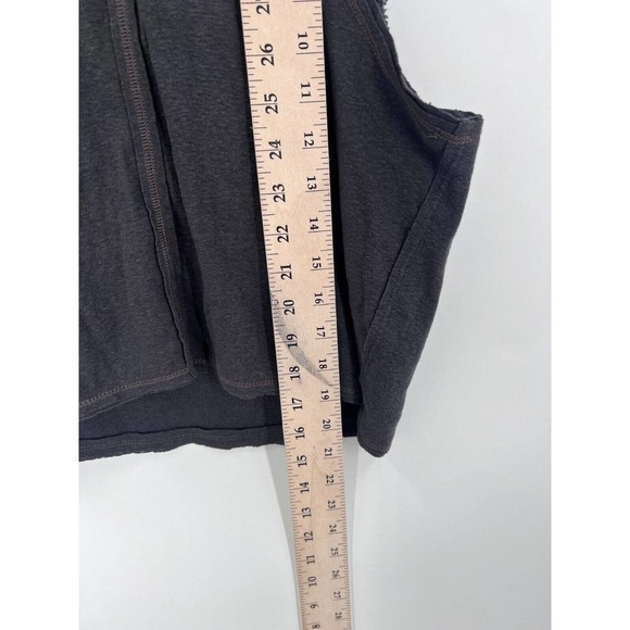 Free People We The Free Window Crochet Star Crop Tank Top Black Size Medium - Picture 8 of 9